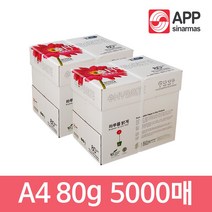 하이브라이트 A4 복사용지(A4용지) 80g 2500매 2BOX