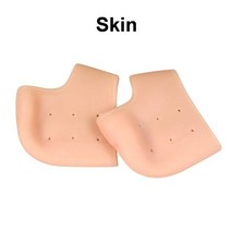 족저근막염 자세교정 기능 실리콘 힐 슬리브 깔창 발바닥 근막염 양말 보호기 아킬레스 건염 굳은살 박차, 01 One pair of one size, 03 Skin
