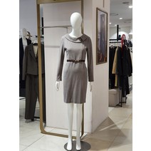 에꼴드파리 에꼴드파리 보트넥 벨티드 체크원피스 002C9YWOA002A (P001657181)