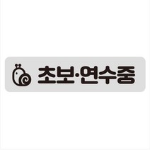 유투디자인몰 초보운전 탈부착 자석 반사 스티커, M28-초보 연수중(달팽이), 백색반사자석