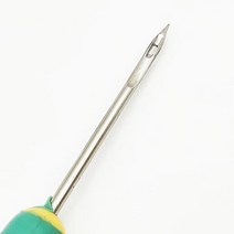 가죽바늘 수선 공예 리폼 구두 소파 바느질 송곳 꼬매기, 1개