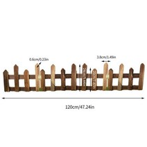 울타리 안전망 메쉬휀스 작은 분재 식물용 정원 피켓 나무 조경 세련된 DIY 꽃 마당 잔디 화분, 1.24x120cm