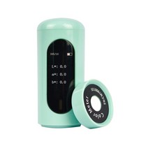 전문 컬러 센서 포켓 색도계 30 개 이상의 매개 변수 페인트 색상 일치 도구 값 측정, 01 cyan