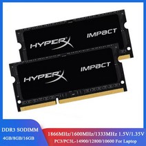 Memoria Ram DDR3L DDR3 4GB 8GB 16GB 1600 1333 1866MHz Sodimm 메모리 PC3-12800 14900 10600 노트북 1.35V 1.5, 09 1x8GB 1866MHz 1.35V