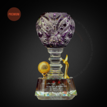 [트로피 전문] 기념문구인쇄 골프 황금 금속 유리 크리스탈 상패 트로피 / 골프트로피 / 감사패 / 이글패 / 우승트로피