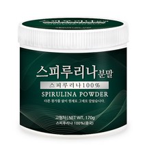 푸른들판 스피루리나 스피룰리나 분말 100% 가루 파우더, 1통, 없음, 170g