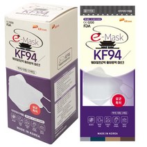 KR프로텍 국산 KF94마스크 100매 황사방역 마스크 성인용 식약처인증