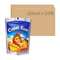 카프리썬 [농심] 200ml 오렌지, 10팩