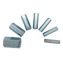 연결너트 1/2 육각 중간막힘, 연결너트1/2원형중간막힘(1개)