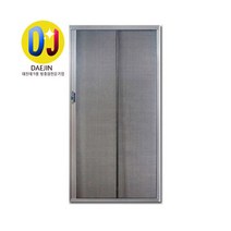 대진테크롤 현관문방충망 현관방충망, 촘촘망접이식89000