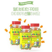 오리진 어린이 멀티비타민 꾸미 키즈 젤리 영양제, 90정, 4개