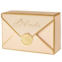 5Pcs 새로운 간단한 크리 에이 티브 Bronzing 선물 상자 포장 봉투 모양 결혼식 선물 포장 가방 생일 파티 화장품 럭셔리 상자, champaign gold