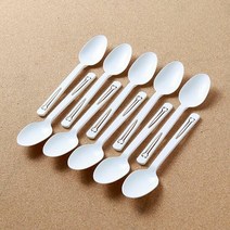 10p 일회용 수저 17cm 숟가락 플라스틱수저 스푼