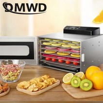 곡물 과일 고추 농산물 건조기 110V/220V 6 트레이 말린 식품 탈수기 스낵 탈수 공기 건조기 스테인레스 스, 협력사, 220V, AU