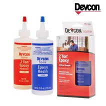 데브콘 강력접착 2TON 에폭시 30분용 투톤에폭시 256g, 5개