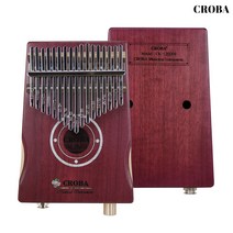 크로바 퍼플하트 올솔리드 원목우드 EQ/볼륨/필업 칼림바 CK-1200PH-VEQ 공연 강의용 (옵션) 케이블증정 각인무료, 테슬체인, 케이스