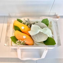 과일선물세트 광주과일 스위띠끄 망고+메론 혼합선물세트 프리미엄 혼합과일세트 과일선물, 추가안함, 컬러랜덤, 택배