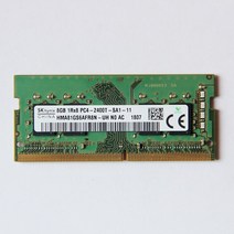 노트북램추가 노트북SSD교체 ddr4 rams 8gb 1rx8 pc4-2400t-sa1-11 ddr4 8gb 2400mhz 메모리, 8기가 2400t