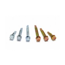 스틸하우스용 육각 양날피스 스크류볼트 황색 1봉 C1000028889, 14x38mm 300pcs
