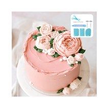 [바보사랑]초콜릿 마카롱 케이크머핀 앙금플라워 꽃받침 꽃가위 베이킹 도구 재료 세트 8PCS K700
