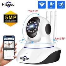 가정용 집안 가게 cctv 강아지 홈캠 hiseeu home security 2mp 5mp wifi ip 카메라 오디오 기록 실내 p2p hd baby monitor wifi, 2mp 32GB 카드