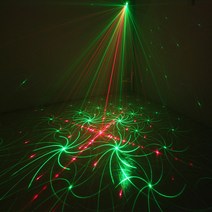 싸이키조명 노래방 무대 사이키 행사 레이저 오로라 리모컨 클럽 특수 미러볼, 레이저 버터플라이 램프(화이트 케이스)