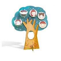미술학원만들기 우리가족 소원나무만들기 5개 유치원, 1.청록색, 1인용 개별포장