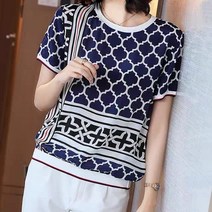 소문난여자옷 럭셔리 쉬원한 클로버 여름 블라우스(해외배송아닙니다)