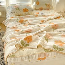 아이스 실크 여름 차렵 이불 세트 시원한 가벼운