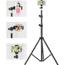 쇼핑몰 인스타 사진용 여행 영상 촬영도구 삼각지지대 셀카봉 회전용 길이조절, 상세페이지 참조