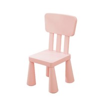 손할매 팡팡 다용도 조립식 낮은 사각 등받이 의자, 핑크