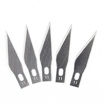 HY 공예조각칼 조각끌 아트 나이프 리필 아트나이프 미술용나이프, 5P