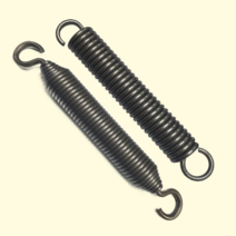 쉐이드마켓 튼튼한 철 고리 스프링 다용도 인장스프링, 고정고리 스프링 선경4.0mm 길이 약 120mm