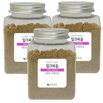 MILK THISTLE POWDER 밀크씨슬 분말 밀크시슬 씨앗 가루 100% 폴란드산, 3개, 120g