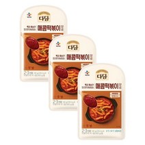 CJ 장 다담 매콤 떡볶이양념 된장찌개 집된장 홈쿡 140g 3개 1세트, 14세트