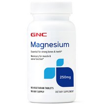 GNC 마그네슘 250mg (90 베지타블렛), 단품, 단품