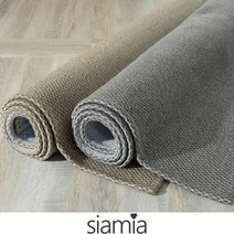 siamia 먼지없는 제토 워셔블 사이잘룩러그 100X150