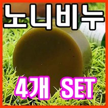 [오후3시 당일발송] YB맘 태양광에서 자연발효시킨 EM 천연 노니비누 100프로 100% 효능 천연비누, 100g, 4구