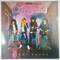 (중고LP) CINDERELLA NIGHT SONGS 1987년 발매 라이센스 (자켓 닳음. 음반 상태 A. 가사지 없음)