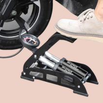 자전거 공기주입기 발 펌프 휠체어 바람넣는법 기계 바퀴 튜브 오토바이 타이어, 본품