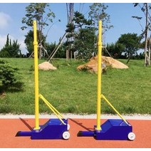 휴대용 족구 배구 스포츠 용품 배드민턴네트 배구지주대배드민턴 랙 대회 휴대용 메쉬 랙 전문 가스 배구 야외 가정용 테니스 u 기둥 모바일 표준 해변, 경기 투인원 그리드 + 경기 배드민턴 네트 + 스