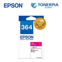 엡손 정품잉크 T364 XP-245 T3641 T3642 T3643 T3644, T364370 빨강/정품, 1개