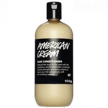 러쉬 아메리칸크림 헤어 컨디셔너 린스 475g LUSH AMERICAN CREAM, 950g