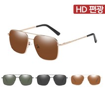 대두 빅사 이즈 썬그라스 남성용 남자 썬글라스 낚시 골프 선글라스 운전 편광, SL-5902 렉트 블랙