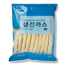 세미원푸드 냉동 생선까스 1.2kg (60g x 20개), 2팩