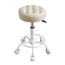 바퀴달린 의자 피부 관리실 미용실 슬라이딩 체어, 핑크