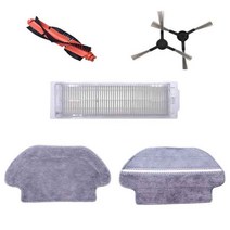 샤오미 미지아 2세대 로봇청소기 필터 부품 교체 소모품 Xiaomi Mijia Styj02ym Sweeping Mopping, 06.s1 건식 걸레 1장
