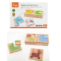 자석놀이 재미있는놀이 아이들이좋아하는 자석퍼즐 동물