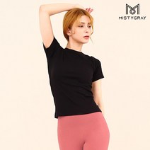 미스티그레이 데이무드 골지 반팔 라운드 티셔츠 7color (MGBT-6146)