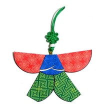 전통 행사 축제 한복접기 장식고리 만들기 6개 집콕놀이 초등1학년 DIY재료 스스로 6살 초2